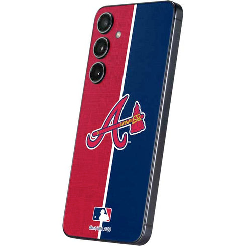 MLB Atlanta Braves Split Galaxy S25 Plus Skin