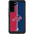 MLB Atlanta Braves Split Galaxy S24 Plus Waterproof Case