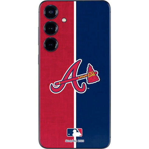 MLB Atlanta Braves Split Galaxy S24 Skin