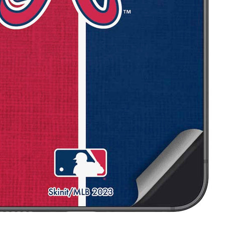 MLB Atlanta Braves Split Galaxy S24 Skin