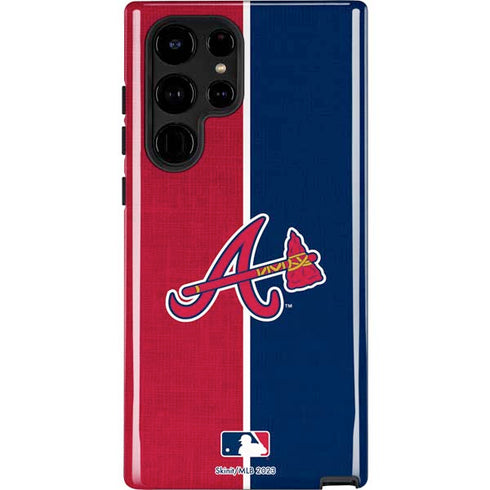 MLB Atlanta Braves Split Galaxy S25 Ultra Impact Case