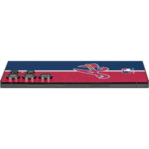 MLB Atlanta Braves Split Galaxy S25 Ultra Skin