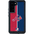 MLB Atlanta Braves Split Galaxy S24 Waterproof Case