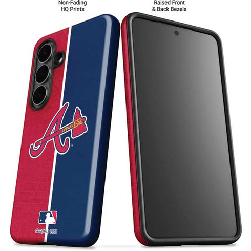 MLB Atlanta Braves Split Galaxy S26 Impact Case