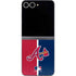MLB Atlanta Braves Split Galaxy Z Flip6 Skin