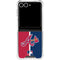 MLB Atlanta Braves Split Galaxy Z Flip7 Clear Case