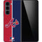 MLB Atlanta Braves Split Galaxy Z Fold5 5G Skin