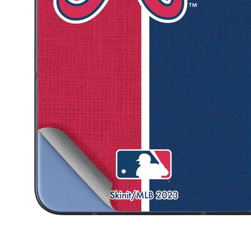 MLB Atlanta Braves Split Galaxy Z Fold5 5G Skin