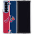 MLB Atlanta Braves Split Galaxy Z Fold6 Clear Case