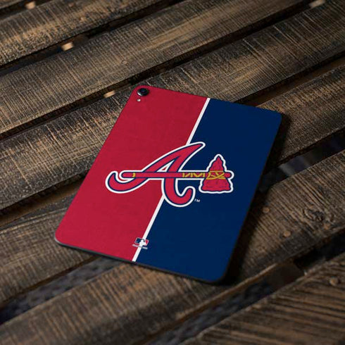 MLB Atlanta Braves Split Apple iPad Pro Skin