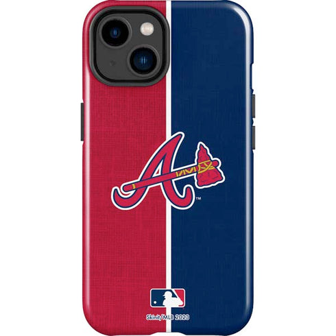 MLB Atlanta Braves Split iPhone 15 Impact Case