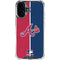 MLB Atlanta Braves Split iPhone 16 Clear Case