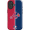 MLB Atlanta Braves Split iPhone 16 Impact Case
