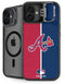 MLB Atlanta Braves Split iPhone 16 Kickstand Case