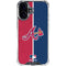 MLB Atlanta Braves Split iPhone 16 Plus Clear Case