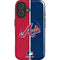 MLB Atlanta Braves Split iPhone 16 Plus Magsafe Impact Case