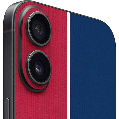 MLB Atlanta Braves Split iPhone 16 Plus Skin