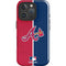 MLB Atlanta Braves Split iPhone 16 Pro Impact Case