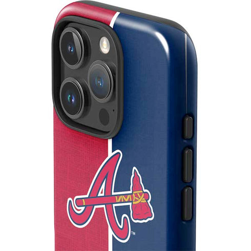 MLB Atlanta Braves Split iPhone 16 Pro Impact Case