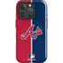 MLB Atlanta Braves Split iPhone 16 Pro Magsafe Impact Case