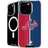 MLB Atlanta Braves Split iPhone 16 Pro Max MagSafe Case