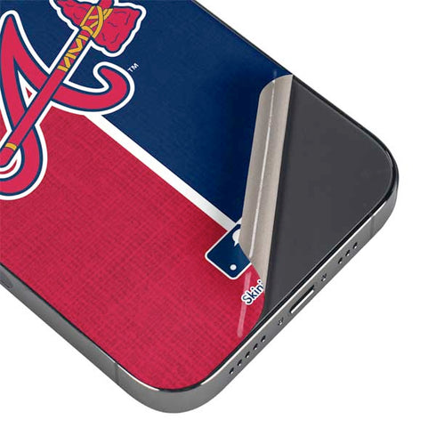 MLB Atlanta Braves Split iPhone 16 Pro Skin