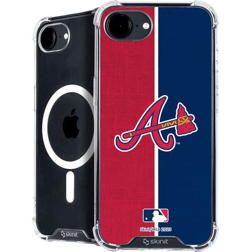 MLB Atlanta Braves Split iPhone 16e MagSafe Case