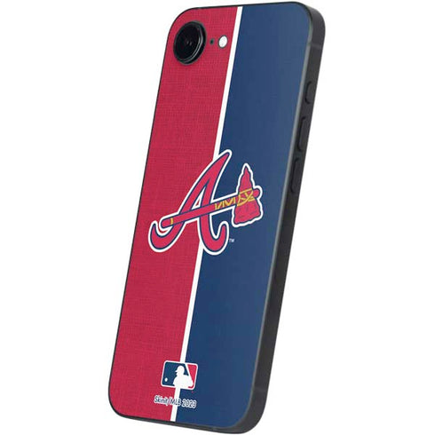 MLB Atlanta Braves Split iPhone 16e Skin