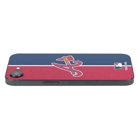 MLB Atlanta Braves Split iPhone 16e Skin
