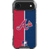 MLB Atlanta Braves Split iPhone 17 Air Clear Case