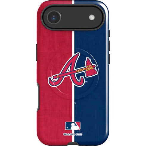 MLB Atlanta Braves Split iPhone 17 Air Magsafe Impact Case