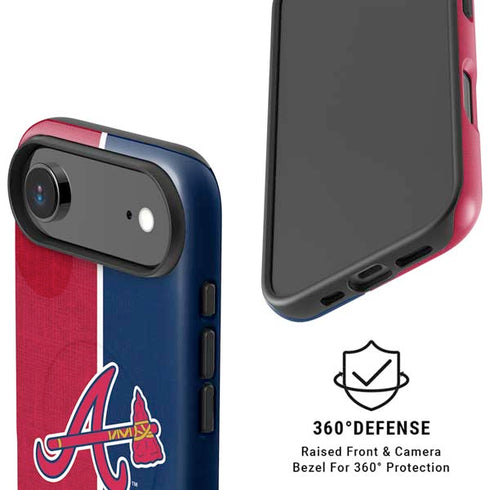 MLB Atlanta Braves Split iPhone 17 Air Magsafe Impact Case