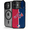 MLB Atlanta Braves Split iPhone 17 Kickstand Case