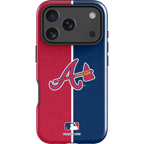 MLB Atlanta Braves Split iPhone 17 Pro Impact Case