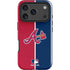 MLB Atlanta Braves Split iPhone 17 Pro Impact Case