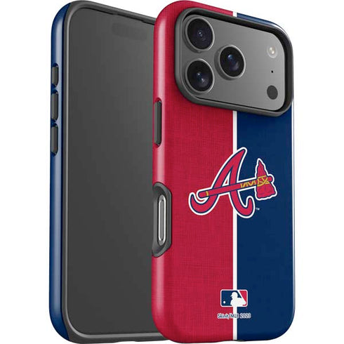 MLB Atlanta Braves Split iPhone 17 Pro Impact Case