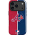 MLB Atlanta Braves Split iPhone 17 Pro Magsafe Impact Case
