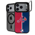 MLB Atlanta Braves Split iPhone 17 Pro Max Kickstand Case