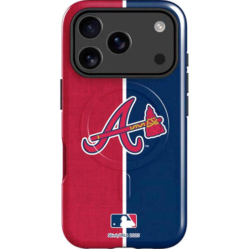 MLB Atlanta Braves Split iPhone 17 Pro Max Magsafe Impact Case
