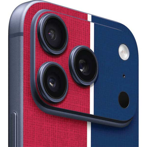 MLB Atlanta Braves Split iPhone 17 Pro Skin