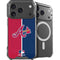 MLB Atlanta Braves Split iPhone 18 Pro MagSafe Case
