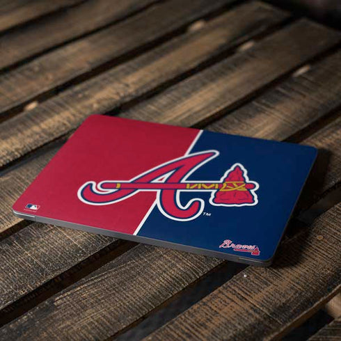 MLB Atlanta Braves Split Apple MacBook Air Skin