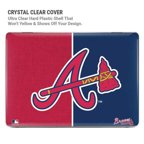 MLB Atlanta Braves Split MacBook Pro 14in (2021-24) Case plus Skin