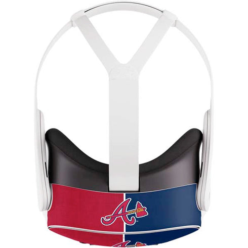 MLB Atlanta Braves Split Meta Quest 3S Skin