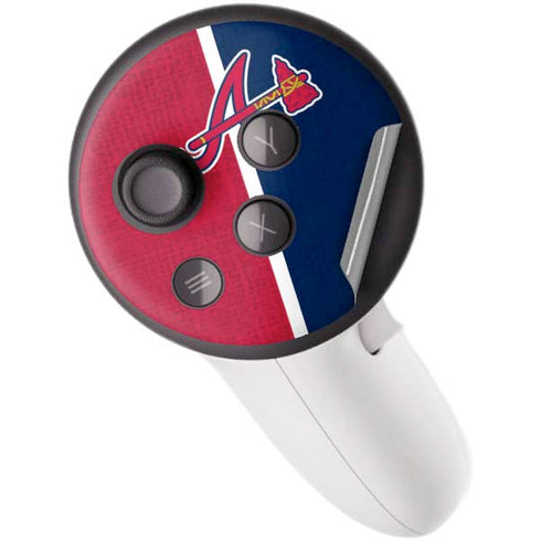 MLB Atlanta Braves Split Meta Quest 3S Skin