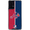 MLB Atlanta Braves Split Moto G Power 5G (2024) Clear Case