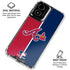 MLB Atlanta Braves Split Moto G Power 5G (2024) Clear Case