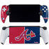 MLB Atlanta Braves Split PlayStation Portal Remote Player Skin