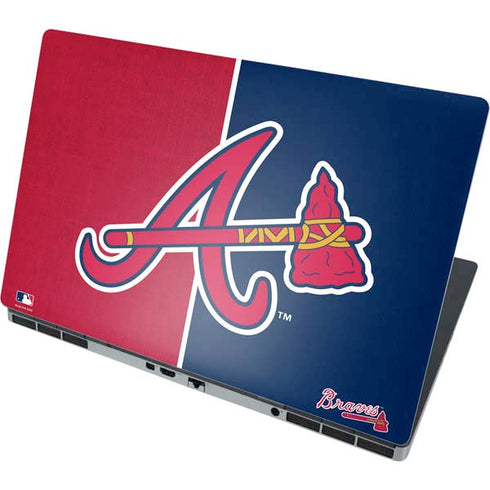 MLB Atlanta Braves Split Dell Precision Skin