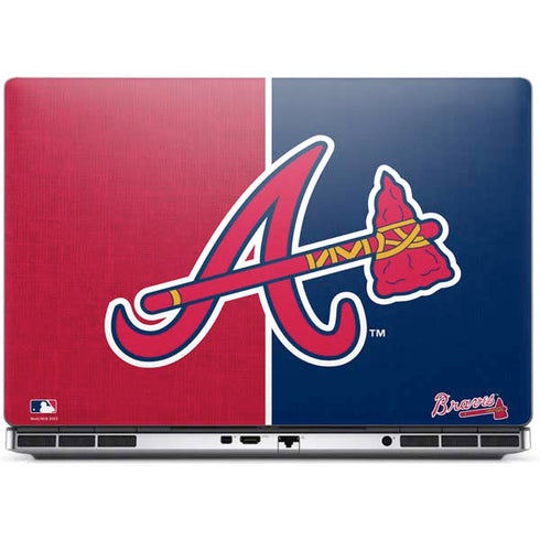 MLB Atlanta Braves Split Dell Precision Skin